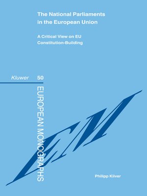 cover image of The National Parliaments in the European Union